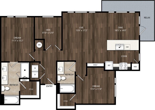 Floorplan - Skye at Love