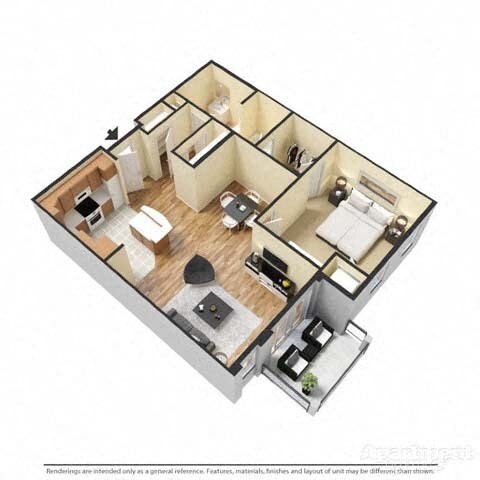 Floorplan - Glacier Valley at Reston Heights