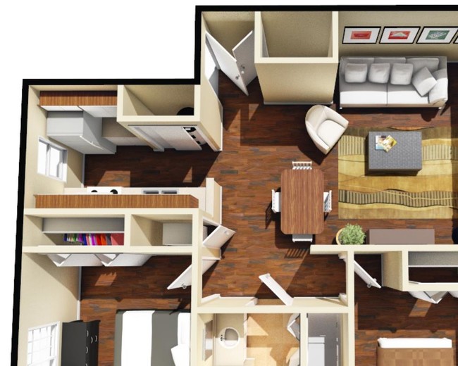 Floorplan - Palisades Park Apartments