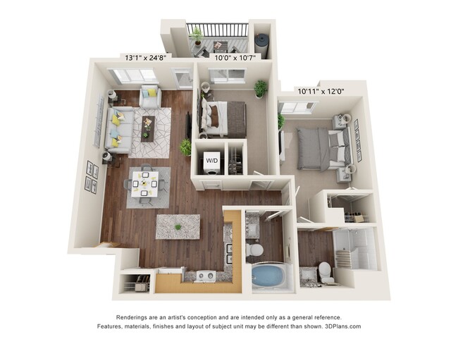 Floorplan - Aviara Flats