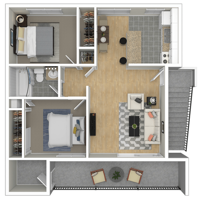 Floorplan - Autumn Park Apartments