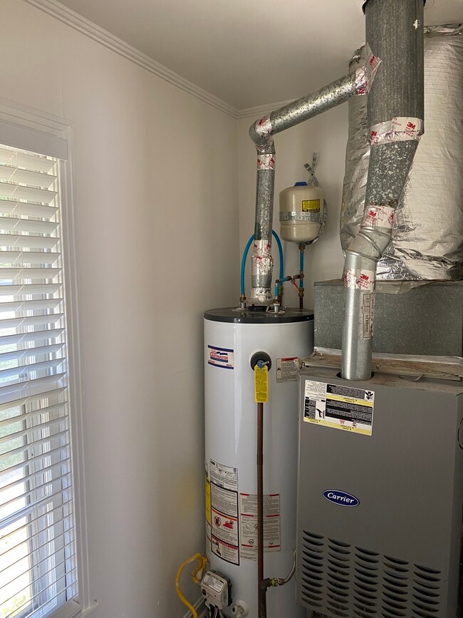 Gas furnace and hot water heater - 504 Luther Rd