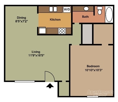 Flat - Timberwood Apartments