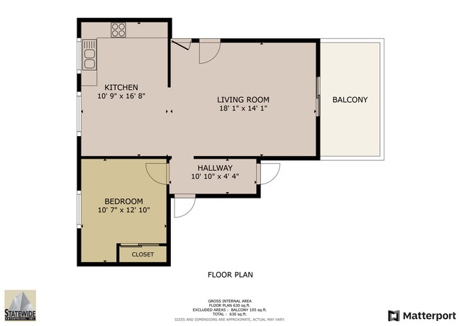 Floorplan - Tara Woods Garden Apartments