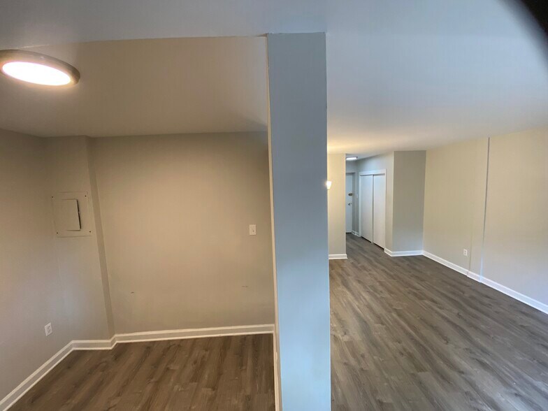 View from back patio door through unit - 3601 5th St S