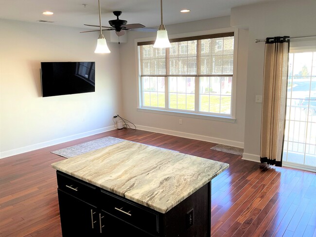 Living Room View From Kitchen - 164 Justin Dr
