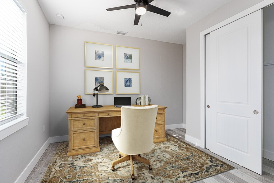 Third bedroom positioned well for an office or hobby room - 26382 Explorer Rd