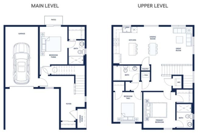 Floorplan - Tuscany Woods