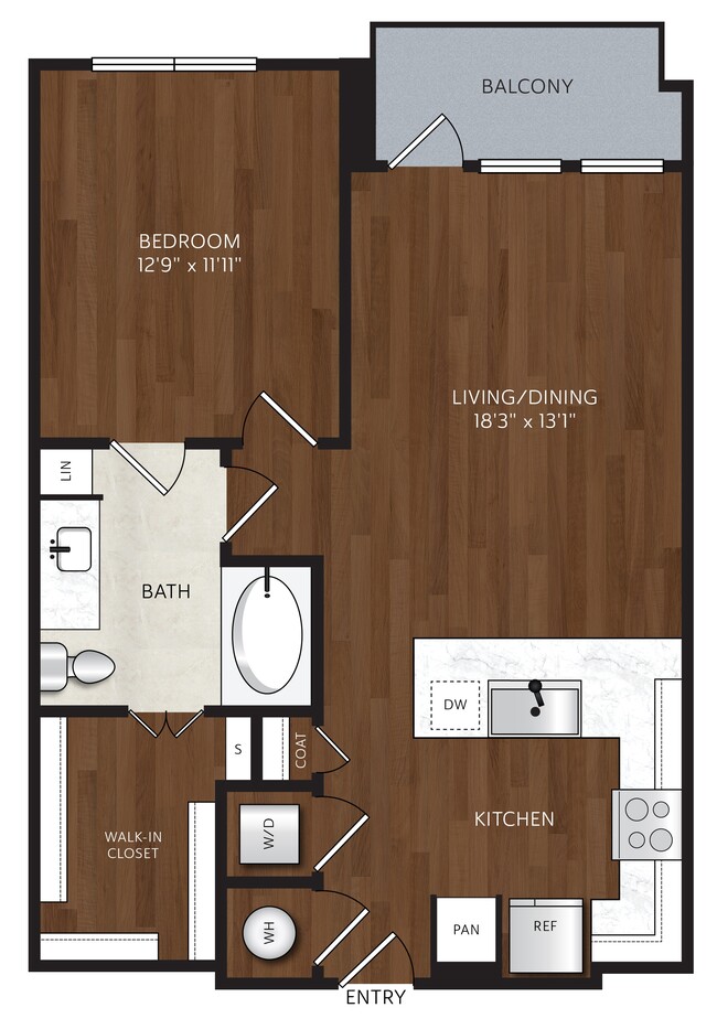 Floorplan - The Park at Katy Trail