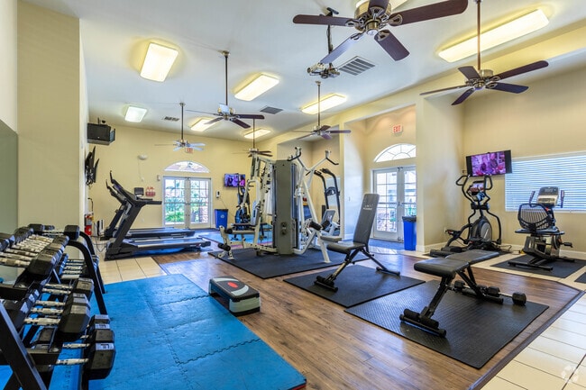 Large Fitness Center - Golden Valley Luxury Apartments