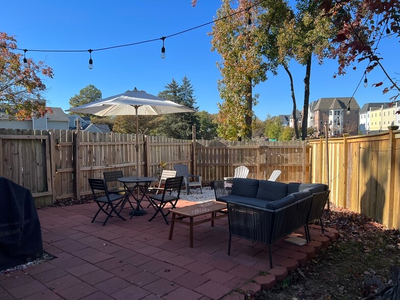 Back patio - 5108 Bromley Ln