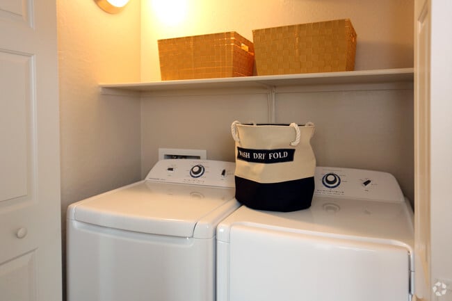 In-Unit Laundry - Casitas at San Marcos