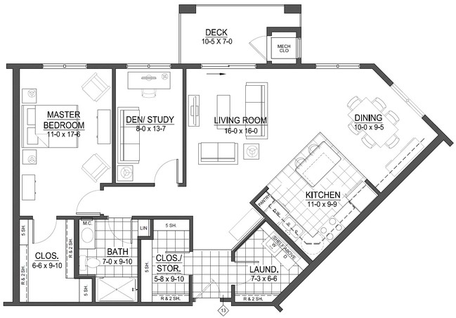 Floorplan - Village Cooperative of Shawnee