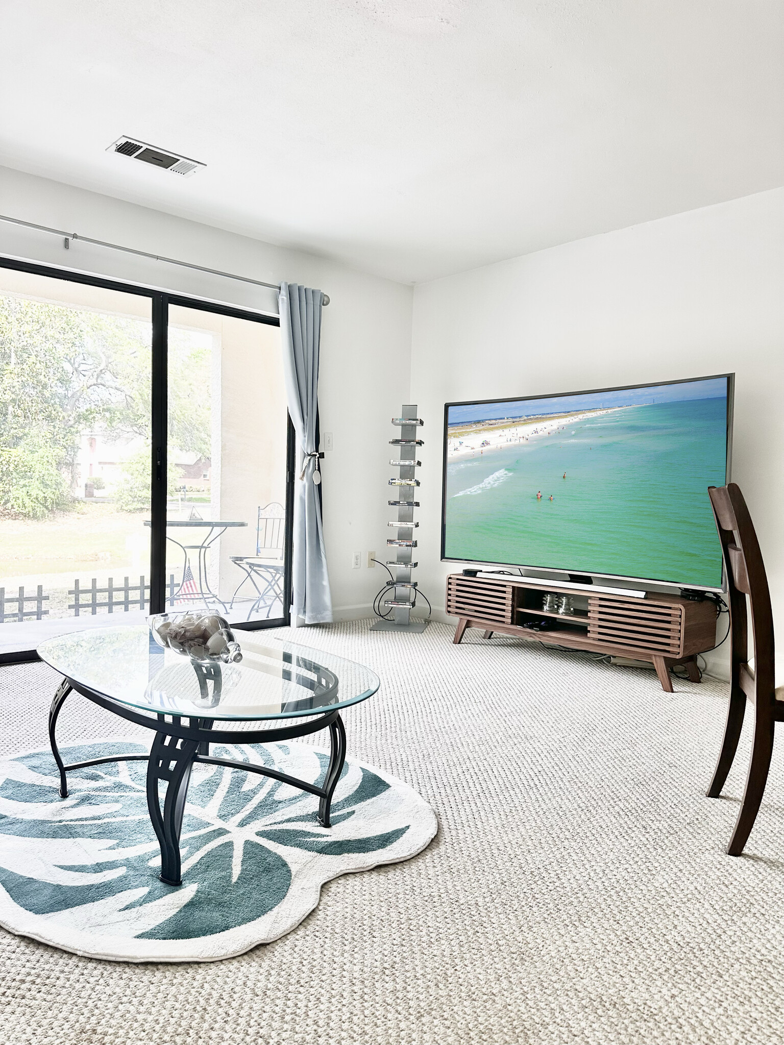 75" TV with Apple TV - 109 Westlake Ct