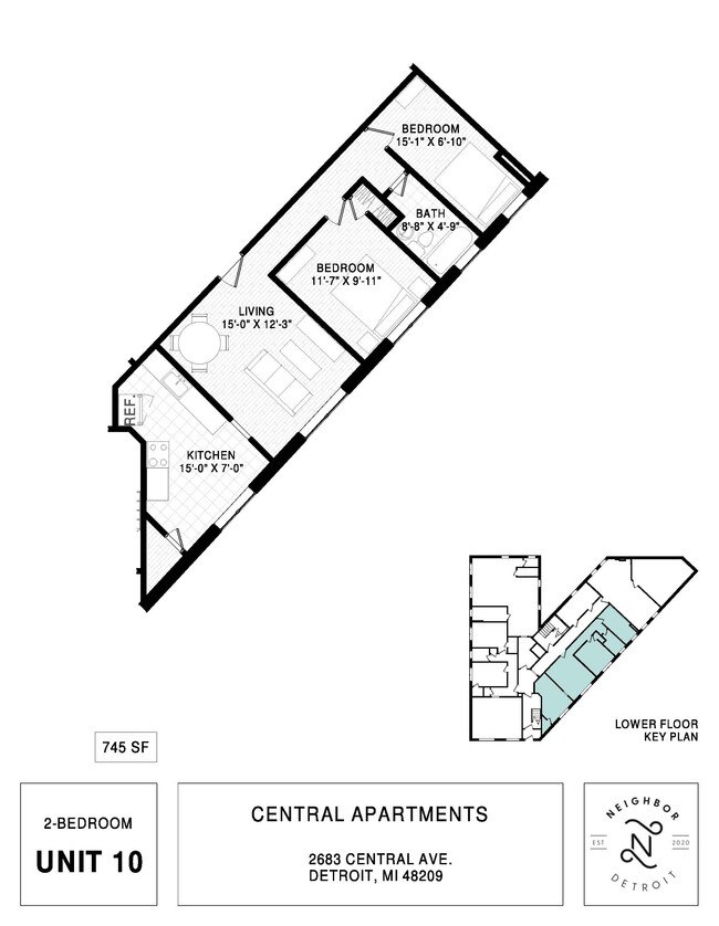 Floorplan - Central Apartments