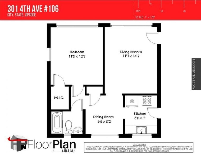 Building Photo - 1 Bed/1 Bath - Unit 605