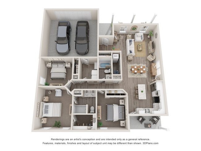 Floorplan - Weldon Reserve Garage Included