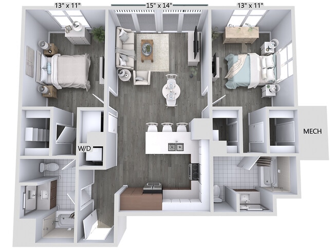 Floorplan - Avalon Towers on the Peninsula