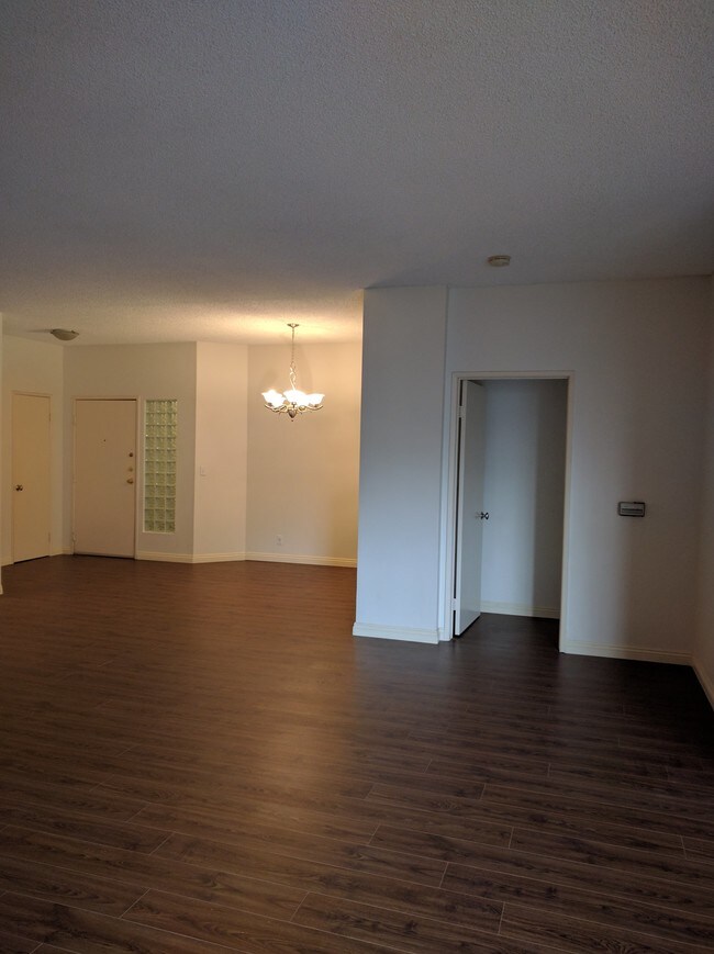 Dining place and doorway of master bedroom - 10021 Tabor St
