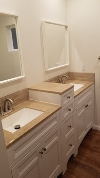 Bathroom w/double sink - 6619 Daryn Dr