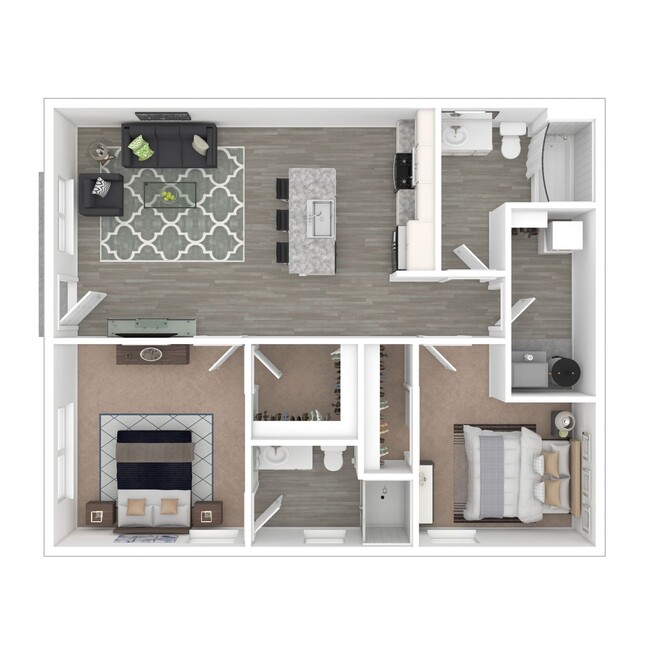 Floorplan - Lofts at 128