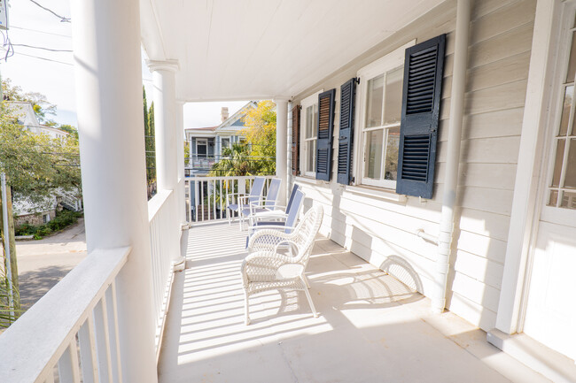 Shared balcony. - 208 Ashley Ave