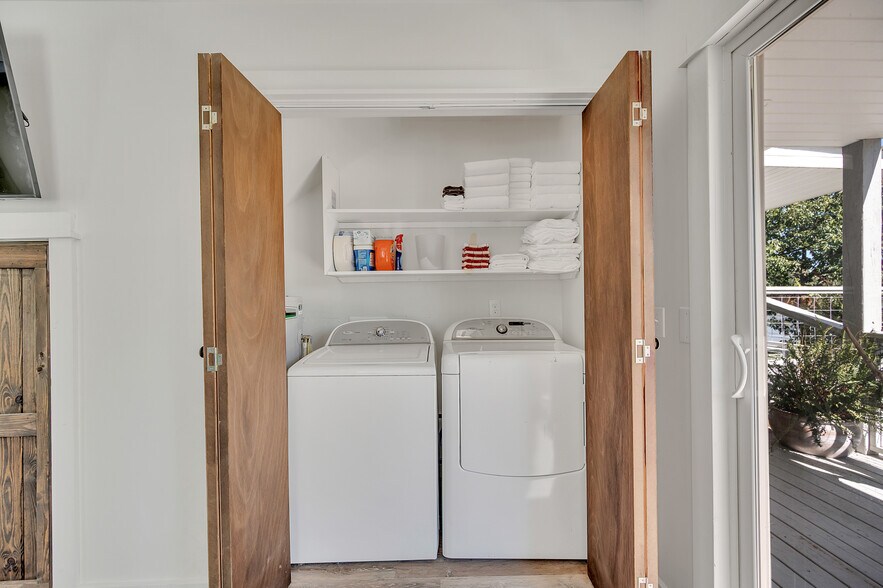 Laundry closet - 77 County Road 311