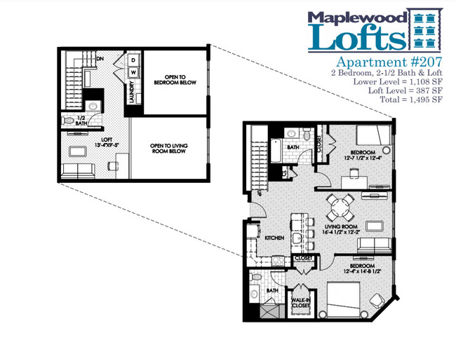 Floorplan - Maplewood Lofts