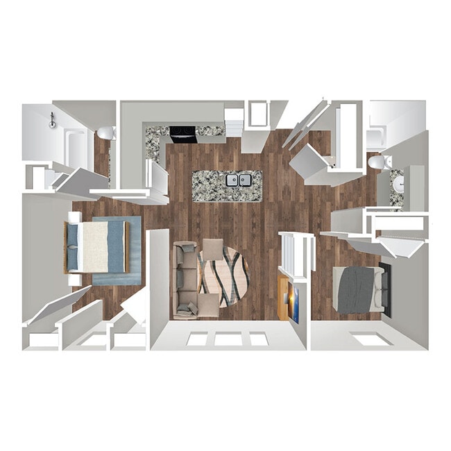 Floorplan - The Abali Apartments