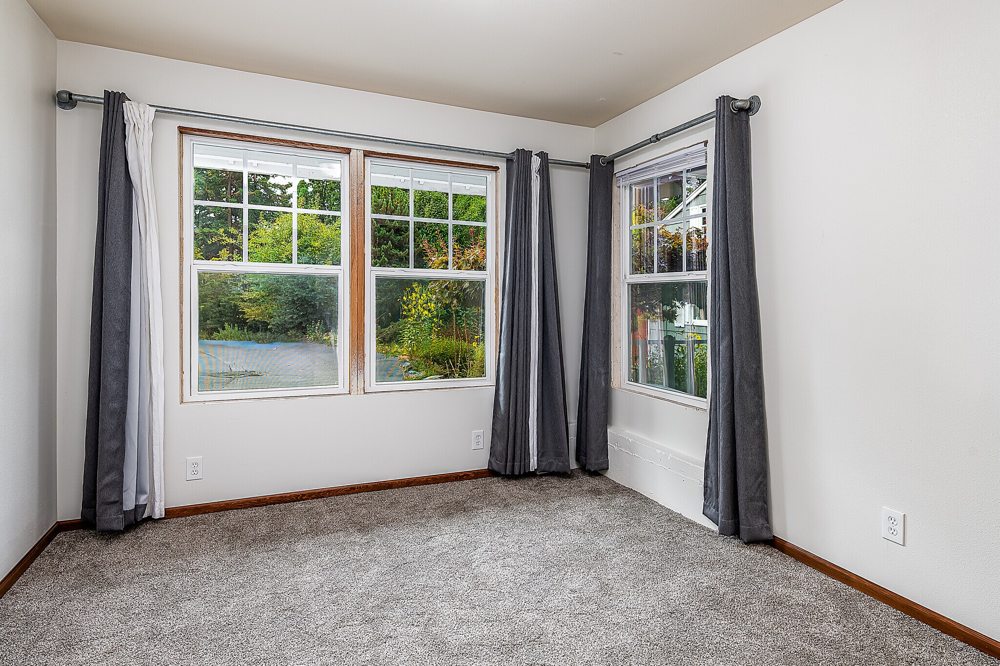 Downstairs bedroom #1, new high-end carpet - 22224 98th Ave W