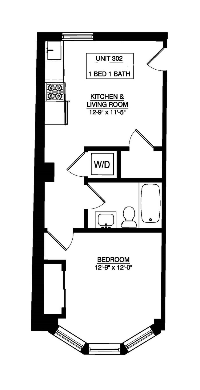 Floorplan - Bew Carpet Mill Flats