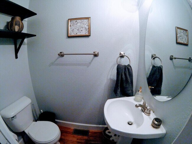 1st floor half bath - 2918 Yates St