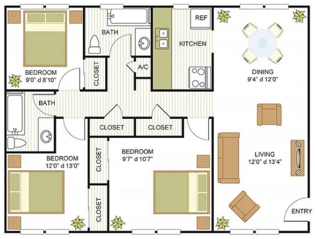 Floorplan - Prime Properties Waco