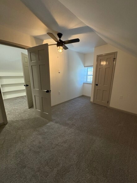 Bedroom or office space with storage - 412 Grand Ave