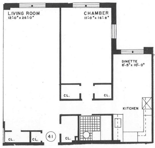 1BR/1BA - King Apartments