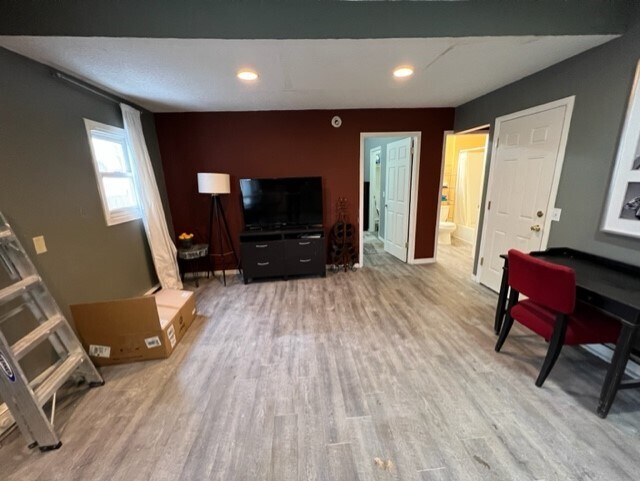 facing living room from kitchen - 3040 Park Ave