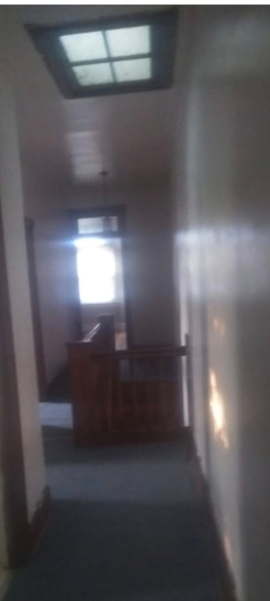 Hallway with skylight - 5110 Wayne Ave
