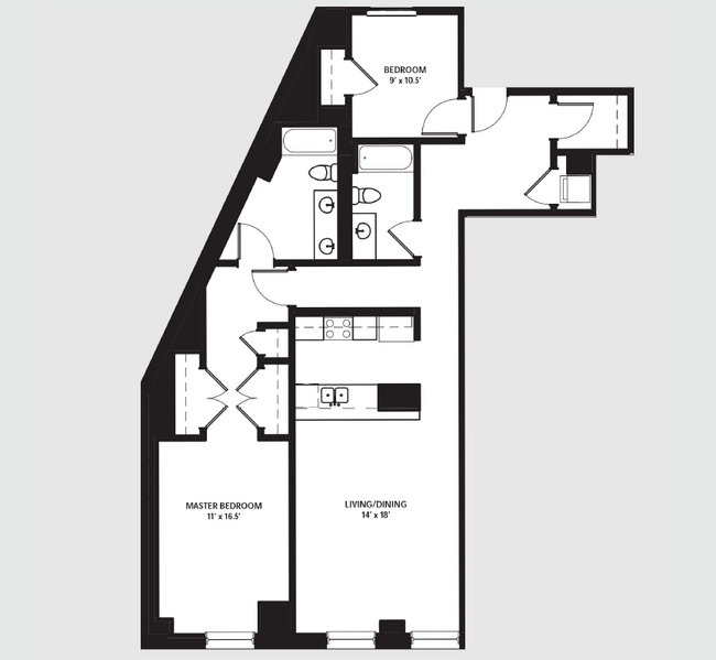 Floorplan - 850 Lake Shore Drive