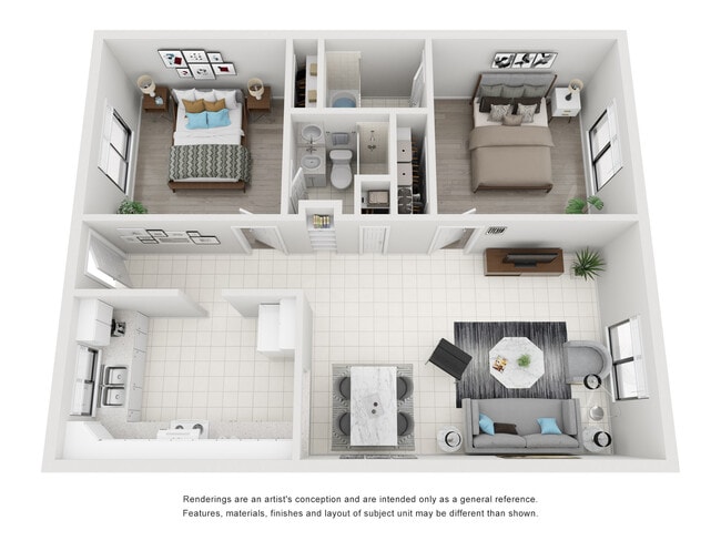 Floorplan - Fairways Apartments