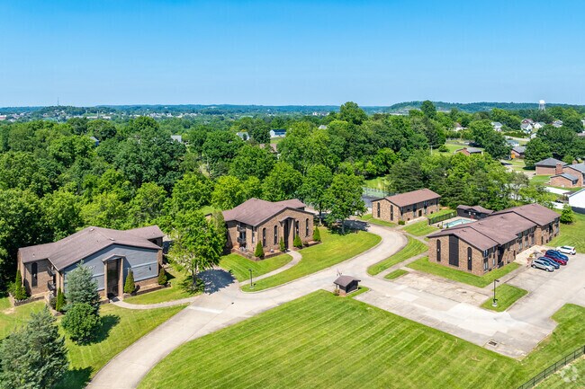 Aerial - Camelot Apartments
