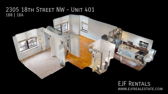 Building Photo - Top Floor Adams Morgan One Bedroom W/Washe...