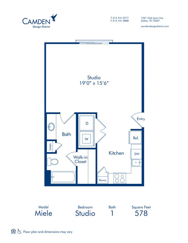 Floorplan - Camden Design District