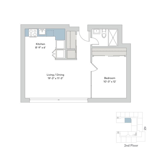 Floorplan - Interstate Flats