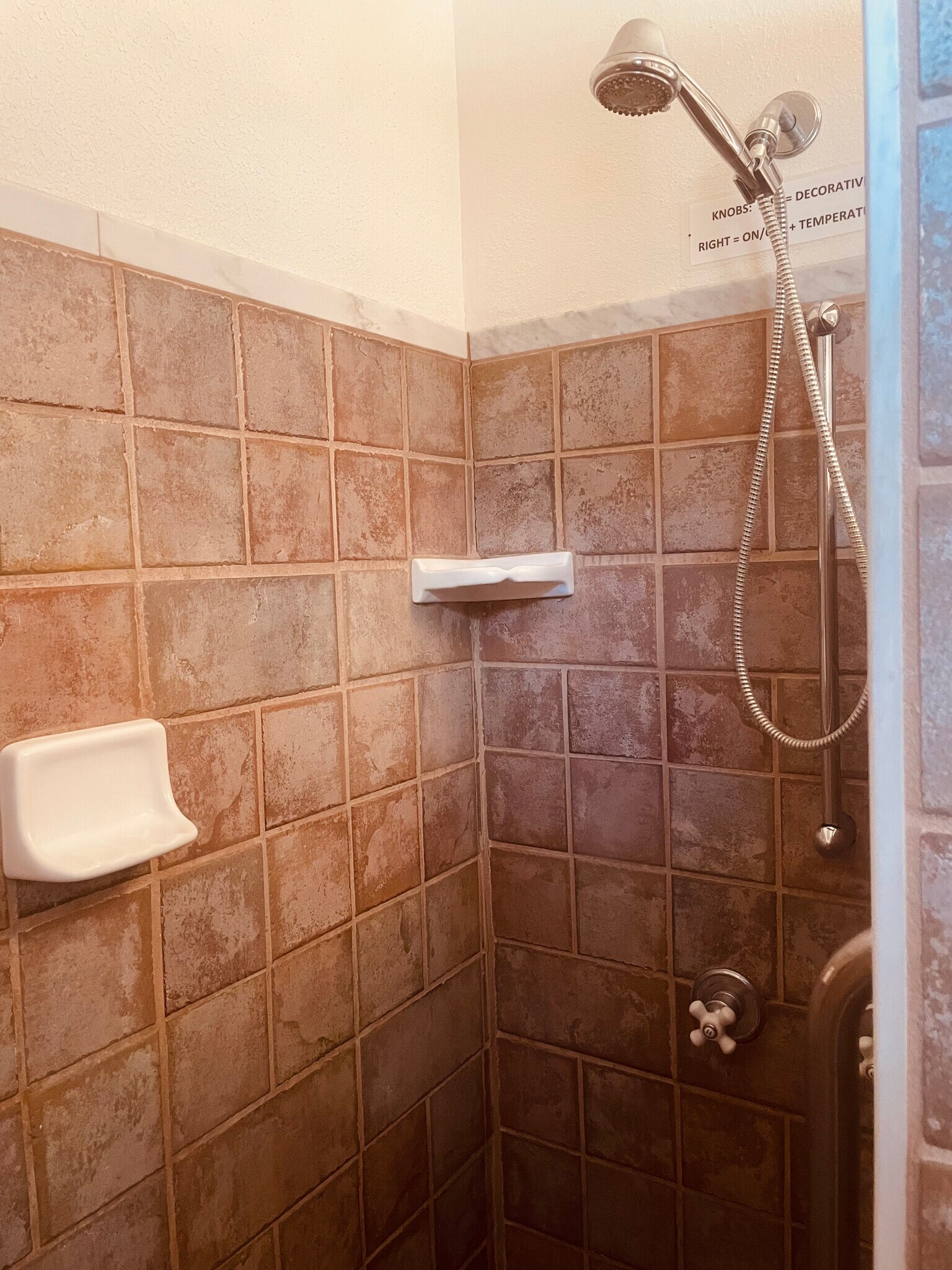 Senior friendly with handheld showerhead - 541 E Jones Ln