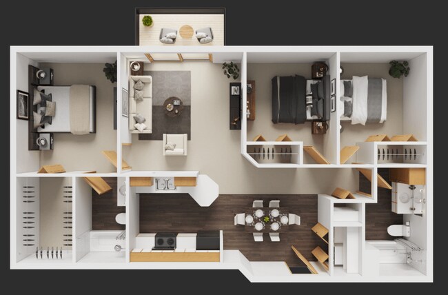 Floorplan - Demaio Apartments