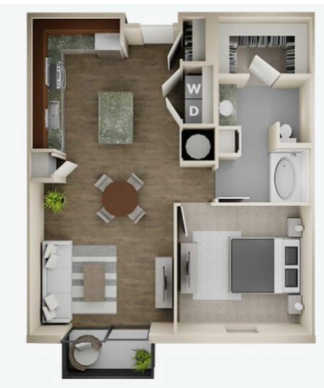 Floorplan - Lofts at City West