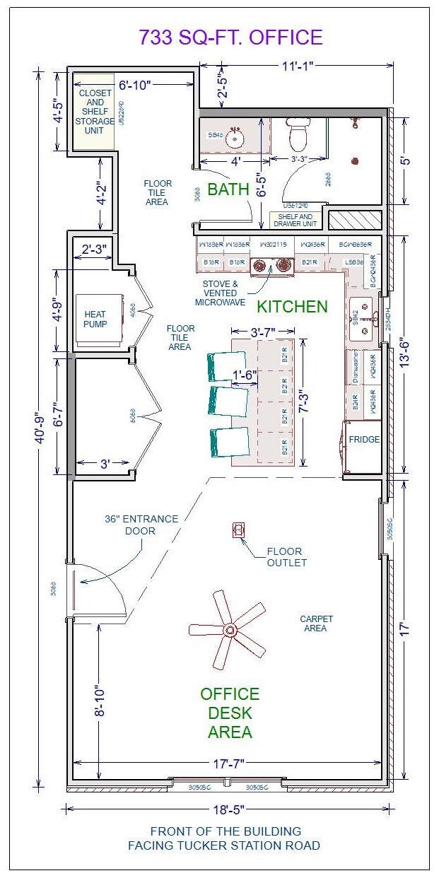 Studio apartment - 2612 Tucker Station Rd