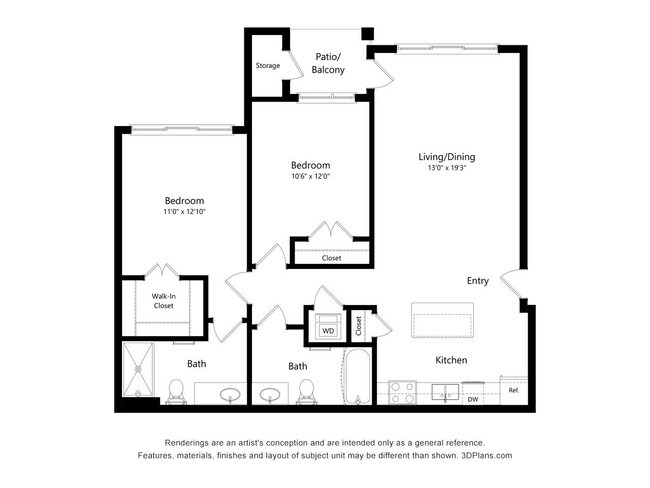 Floorplan - South Range Crossings