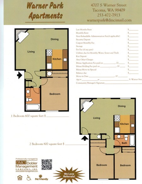 Warner Park Tacoma Wa Apartment Finder