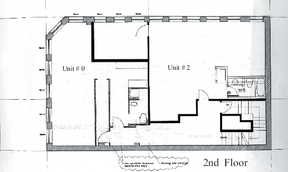 2nd Floor Plan - Old Boston Hotel